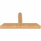 Ekena Millwork Portland Timber Gable Bracket, Western Red Cedar, 36"W x 18"H x 3 1/2"D x 3 1/2"F, 12/12 Pitch GBW036X18X0404POR00SWR - alternate 3